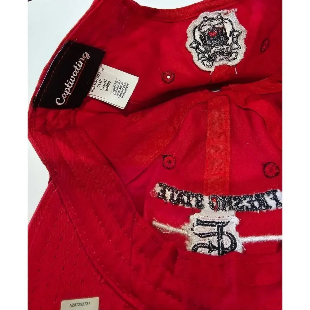 Fresno State University adult Unisex men's women's adjustable baseball Cap​ - Picture 4 of 6